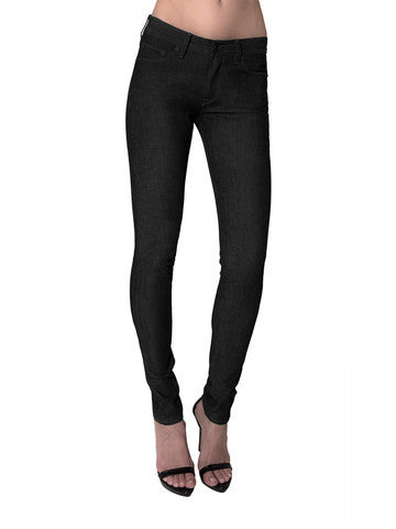 Women's Active Denim: Black - Skinny