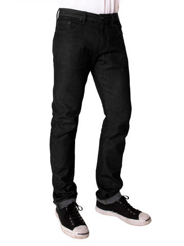 Men's Active Denim: Black - Slim Straight Fit
