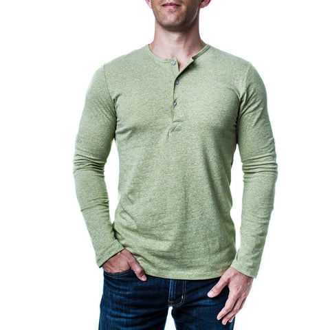 "Huron" | Olive Perfect Henley